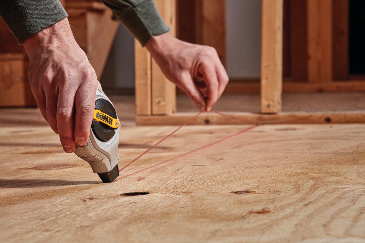 Červená křída Dewalt DWHT47048-9