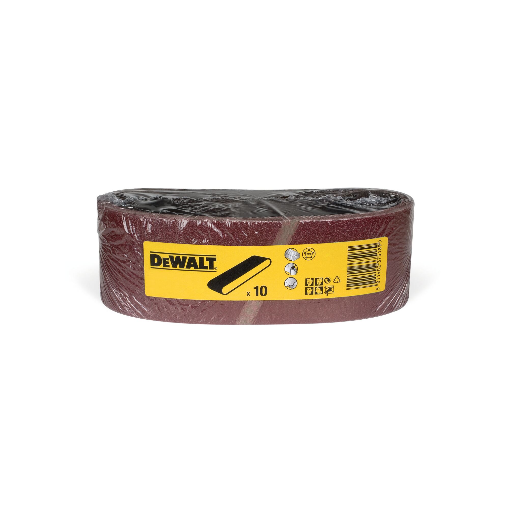 Dewalt brusný pás pro pásové brusky 75x533mm K100 DT3304