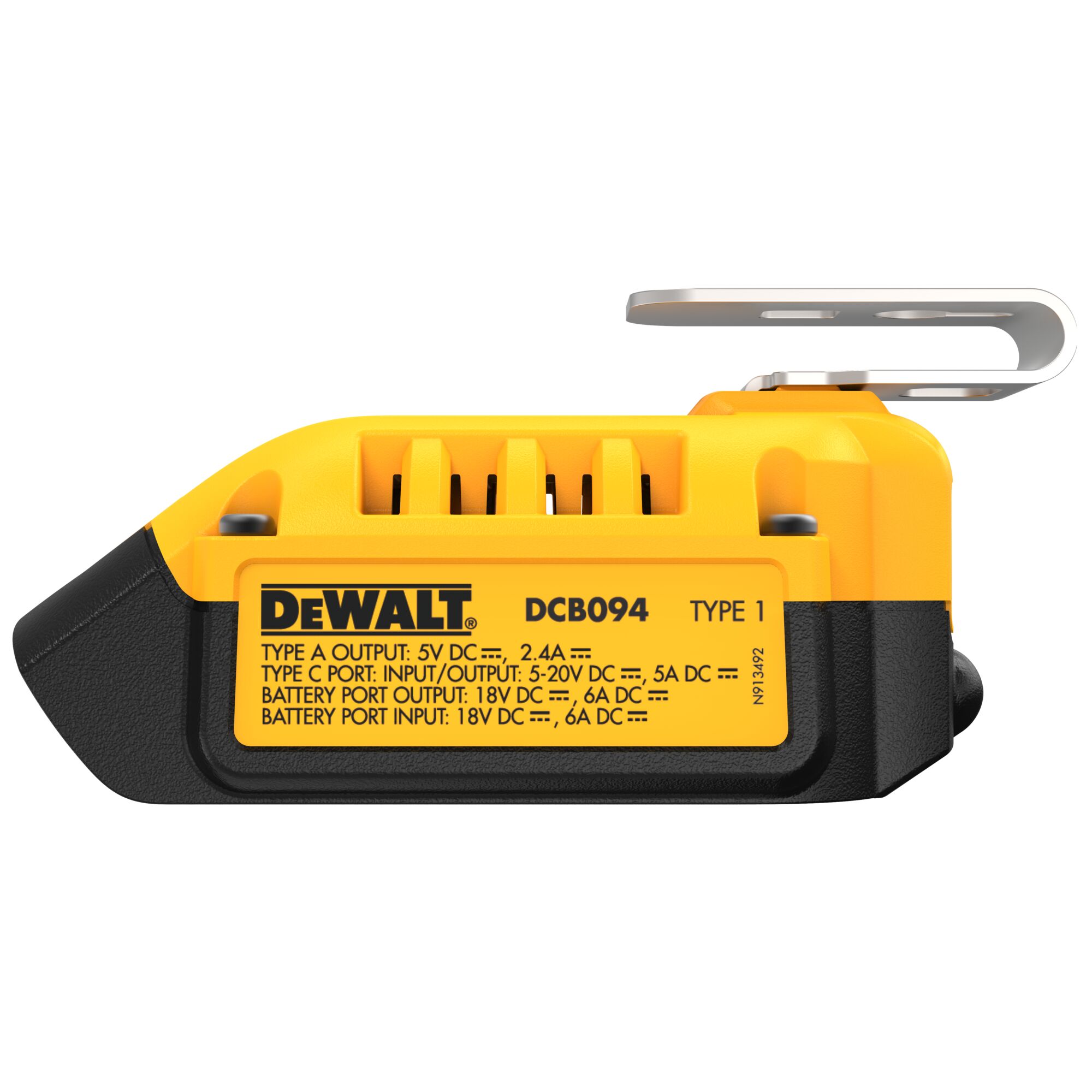 Nabíjecí USB adaptér Dewalt DCB094 H2
