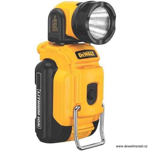 AKU otočná svítilna DeWALT DCL510 N - 10,8V Lion