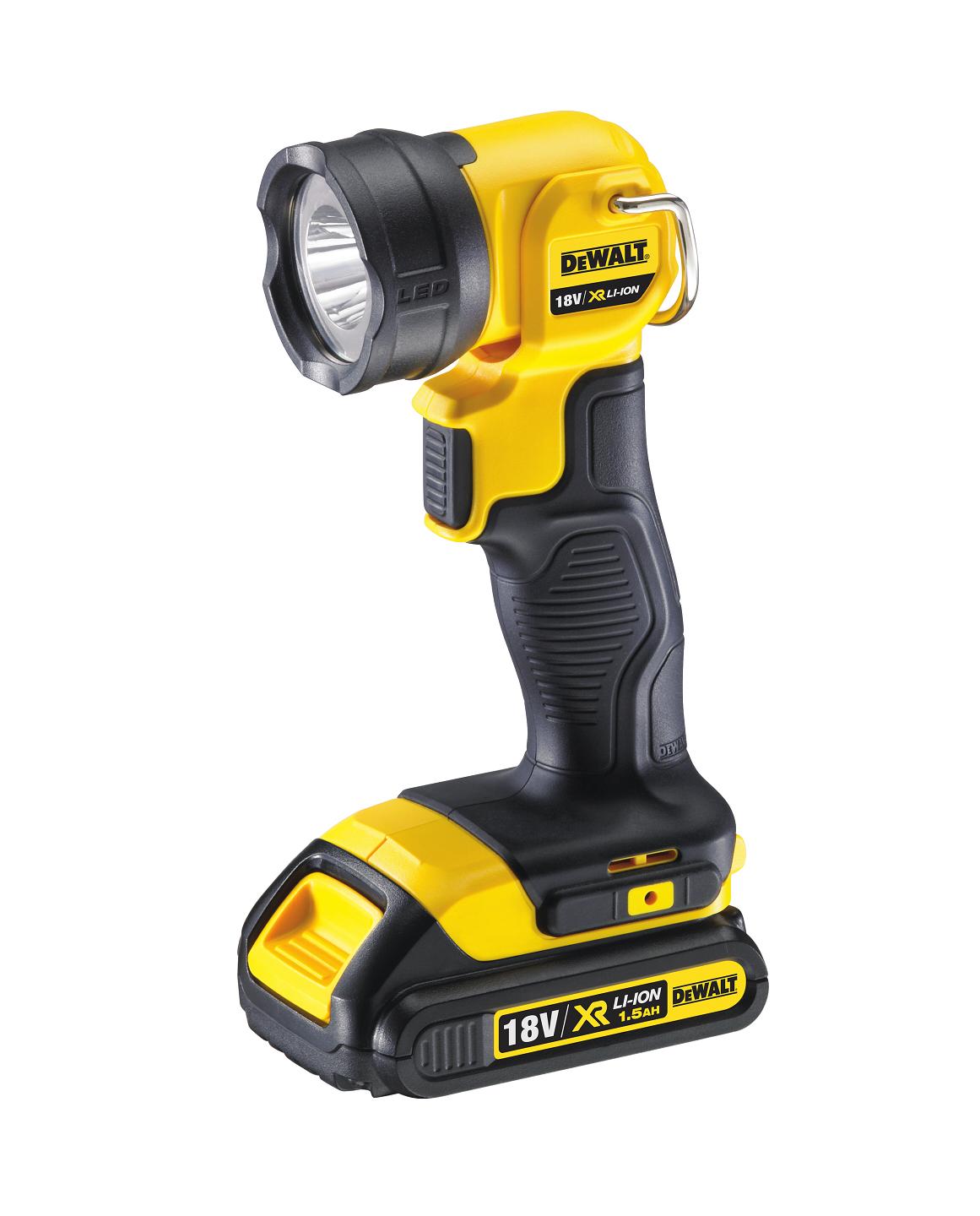 AKU otočná LED svítilna DeWALT DCL040 - 18 V Lion