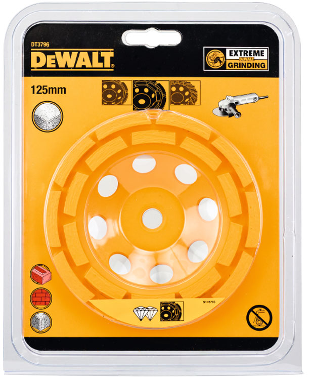 Diamantový talířový kotouč pro broušení betonu DT3796