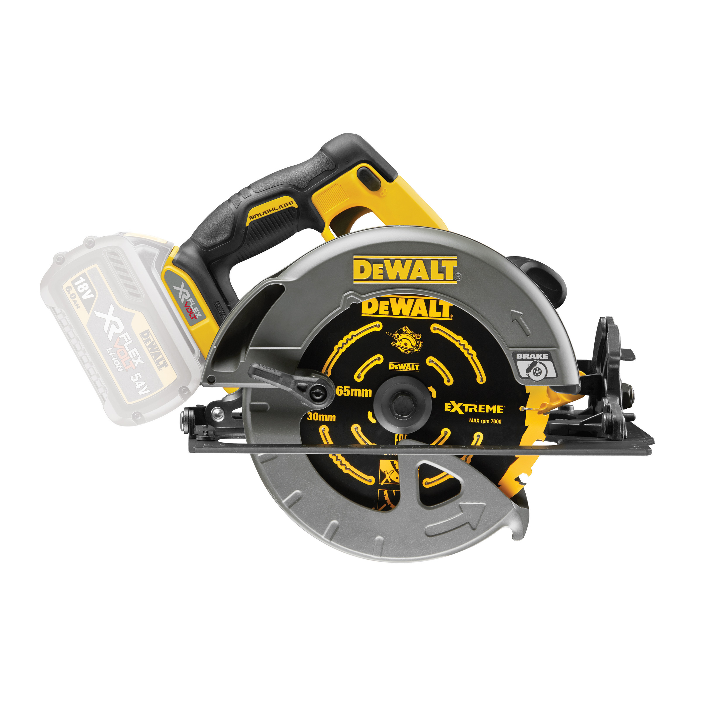 Aku pila FLEXVOLT 54V Dewalt DCS575 N