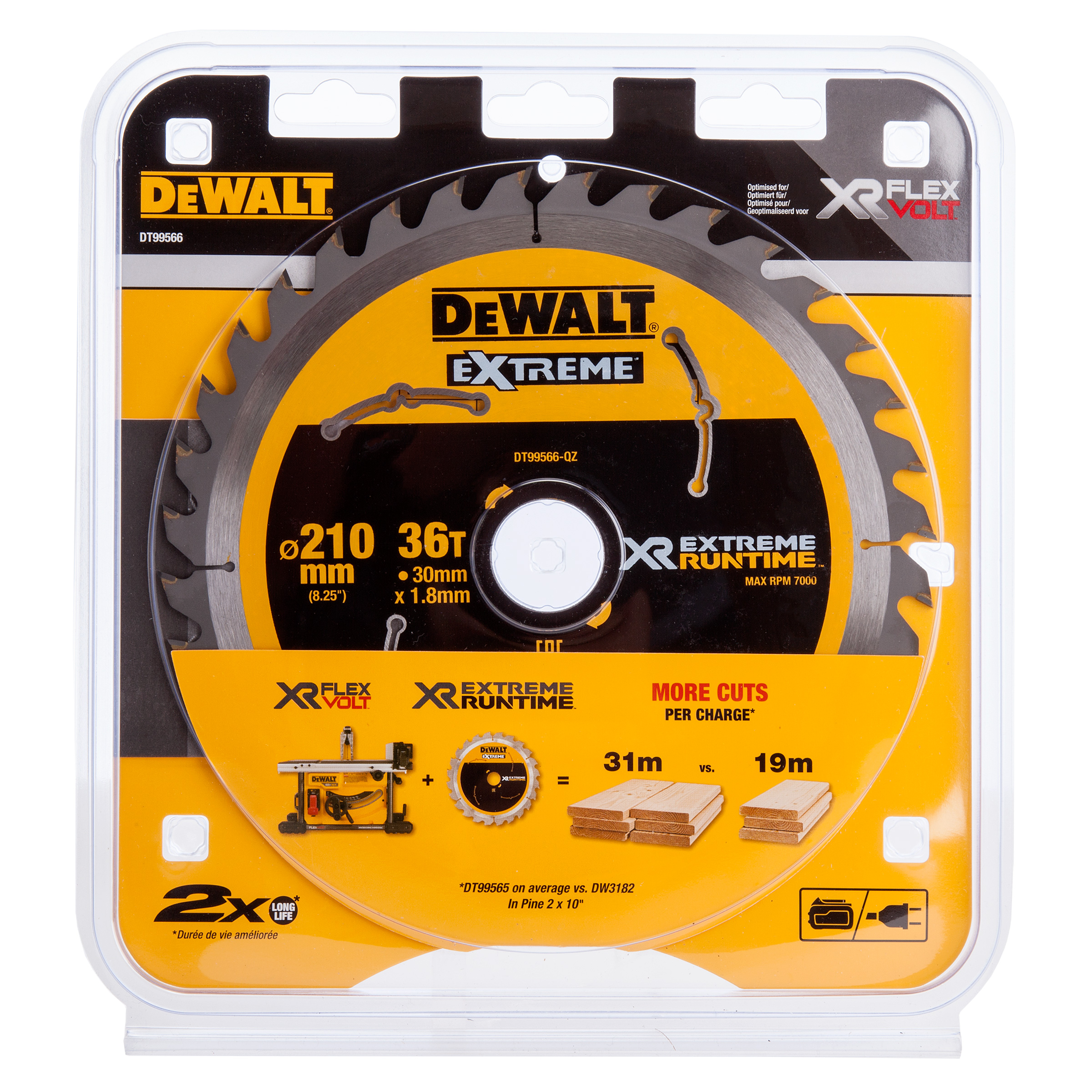 Pilový kotouč Dewalt XR FLEXVOLT DT99566