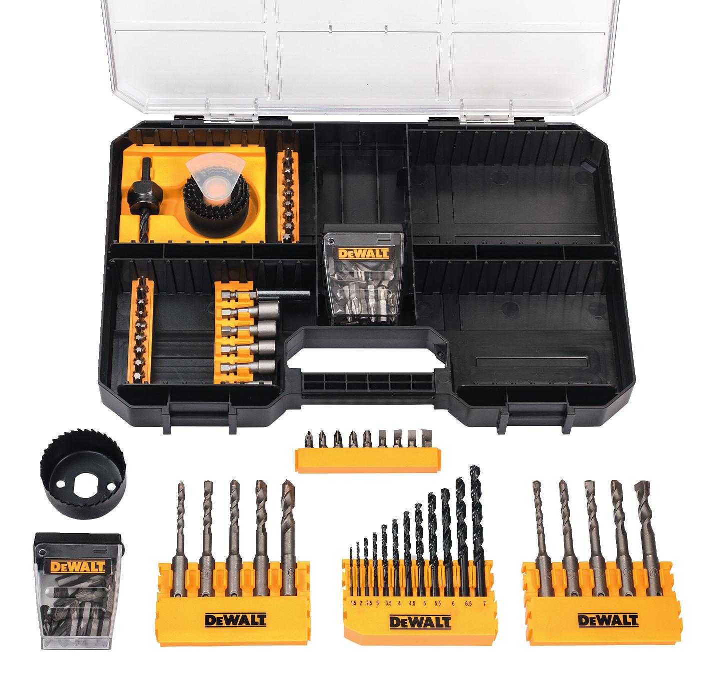 Sada 102 ks bitů a vrtáků Dewalt DT71583