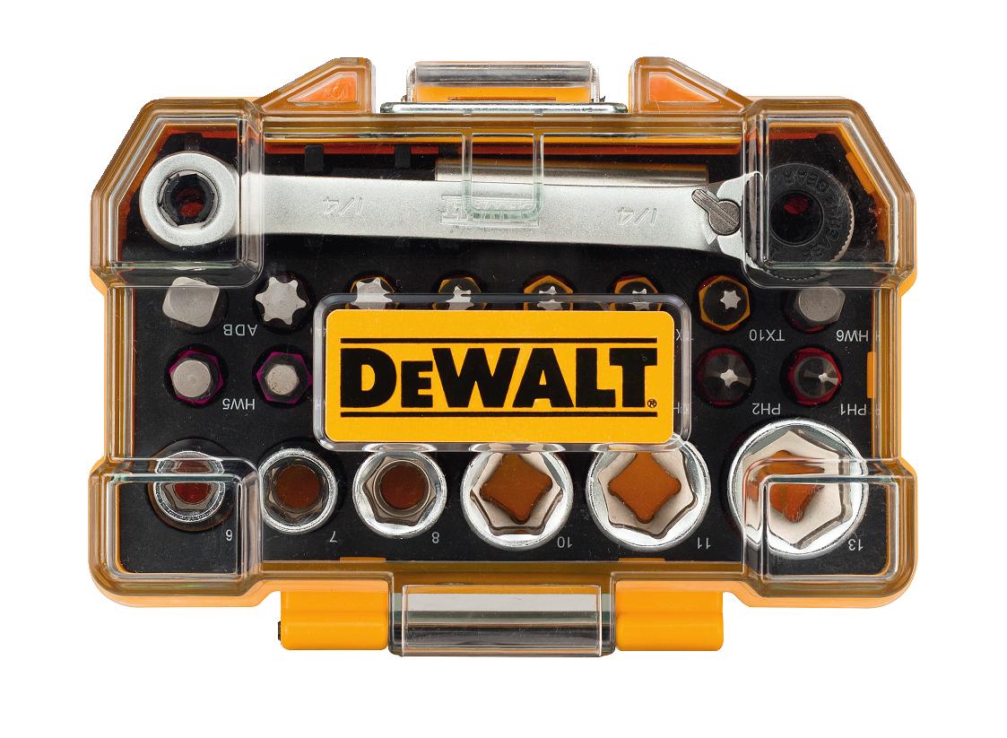 24dílna sada bitů a gola hlavic Dewalt DT71516