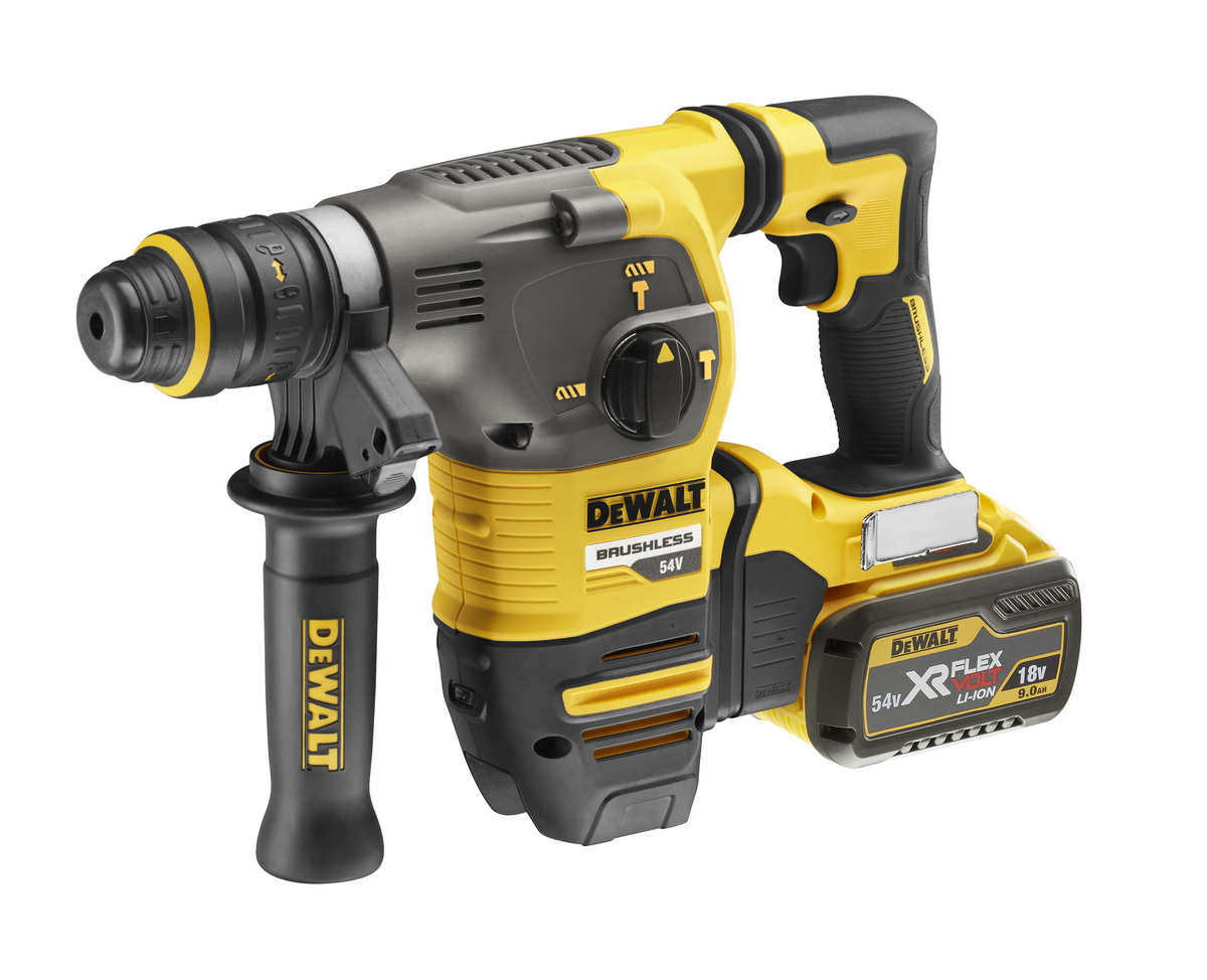 Kombinované kladivo s integrovaným odsávacím systémem 54V Dewalt DCH335 X2