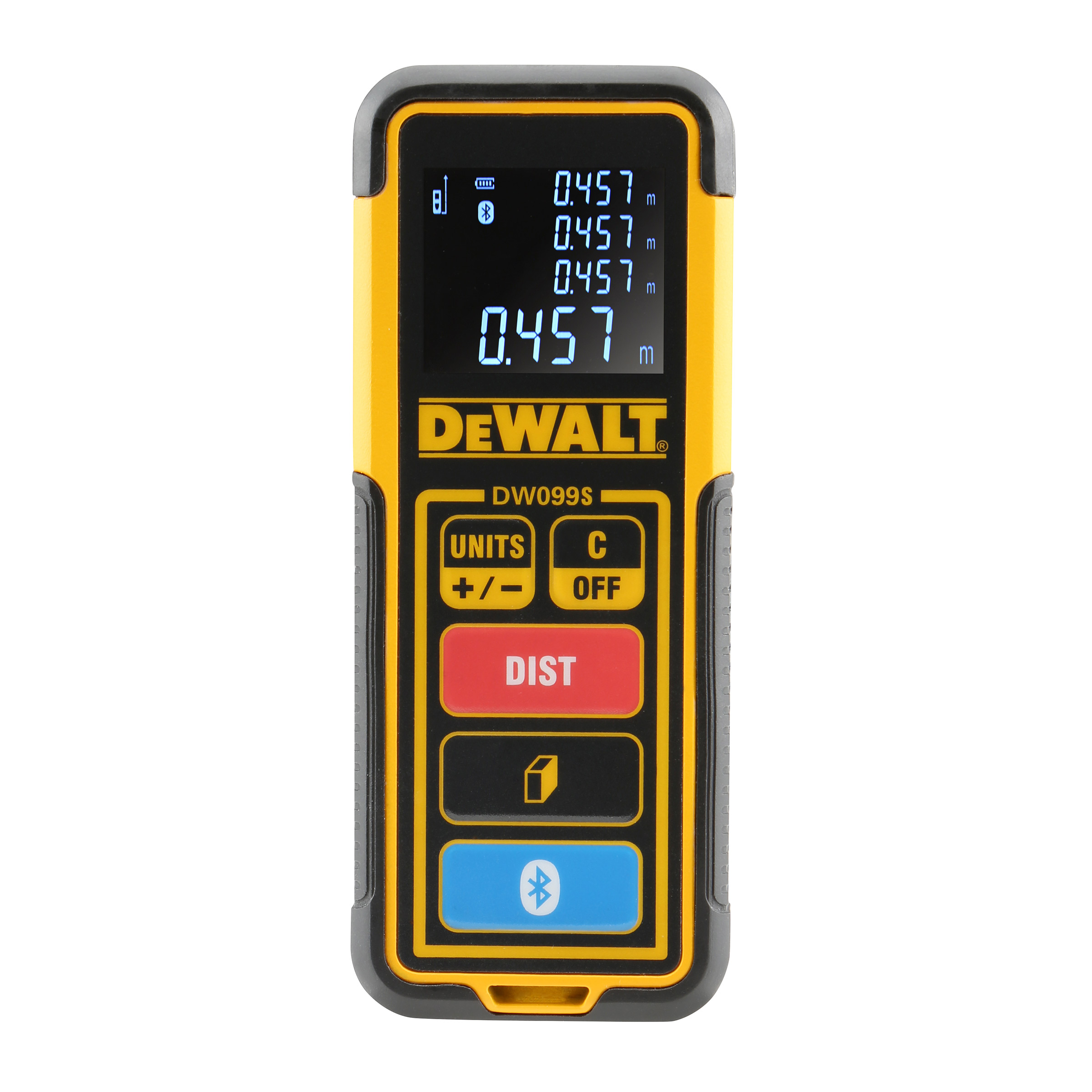 Laserový bluetooth dálkoměr DeWALT DW099 S