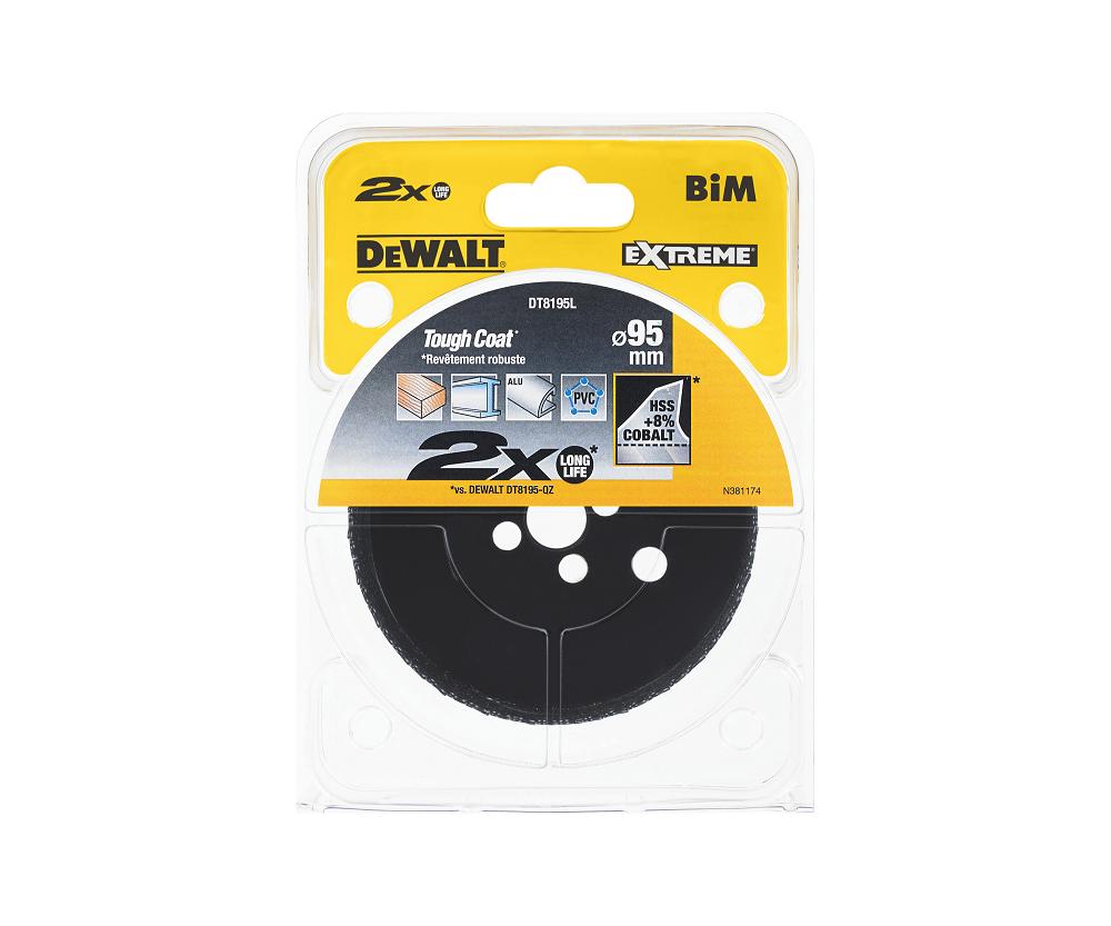 Bimetalový korunkový vrták EXTREME DT8195 L