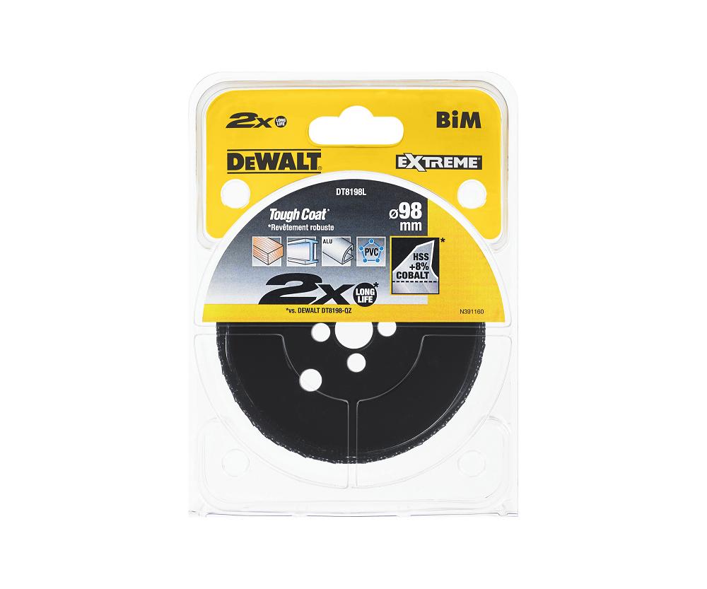 Bimetalový korunkový vrták EXTREME DT8198 L