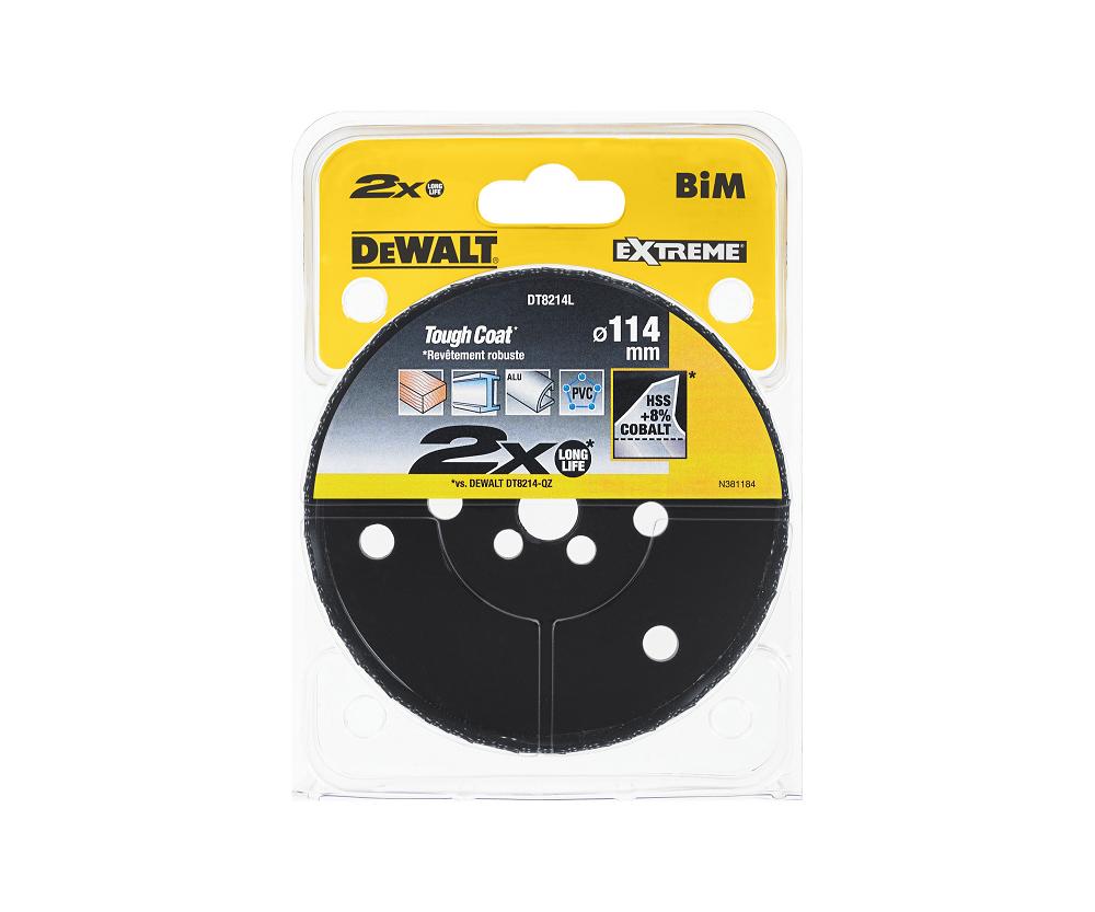 Bimetalový korunkový vrták  DT8214 L