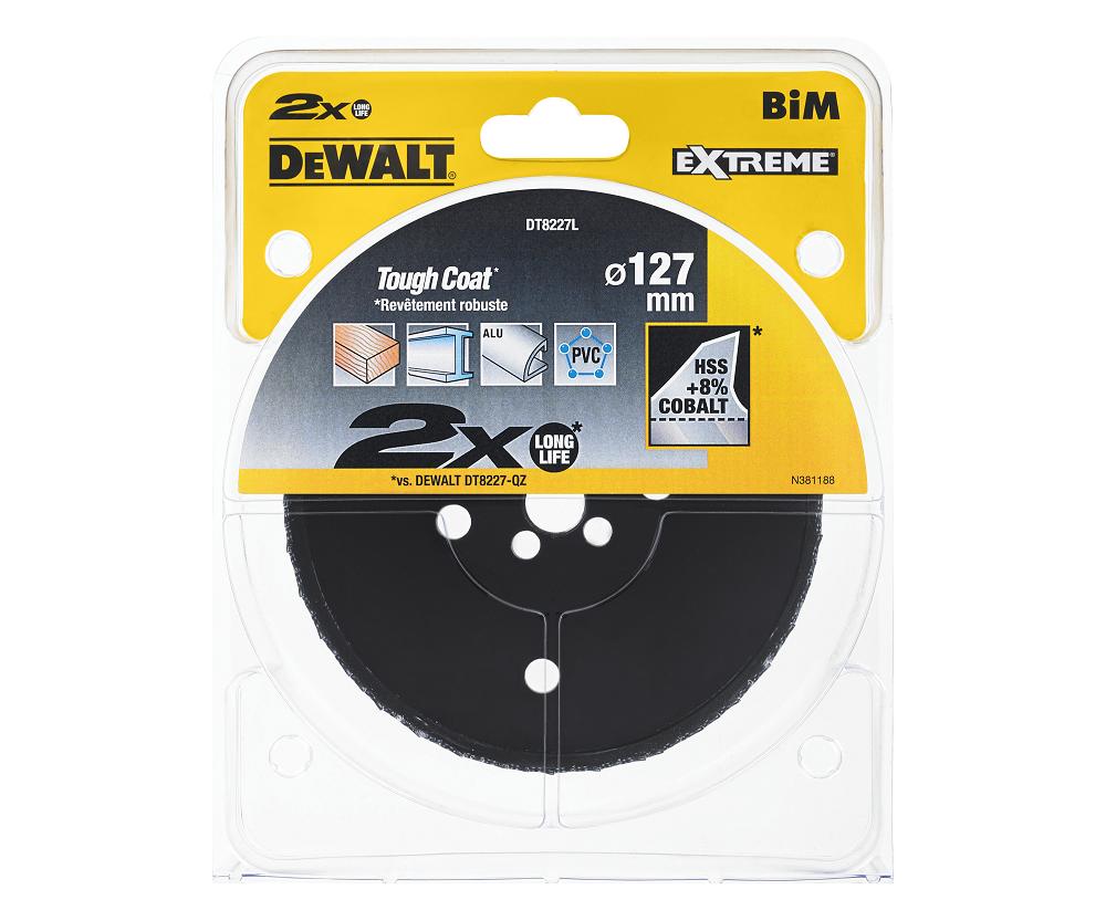 Bimetalový korunkový vrták DT8227 L