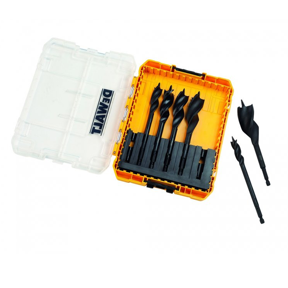 Sada třídrážkových vrtáků do dřeva EXTREME DeWALT DT90238