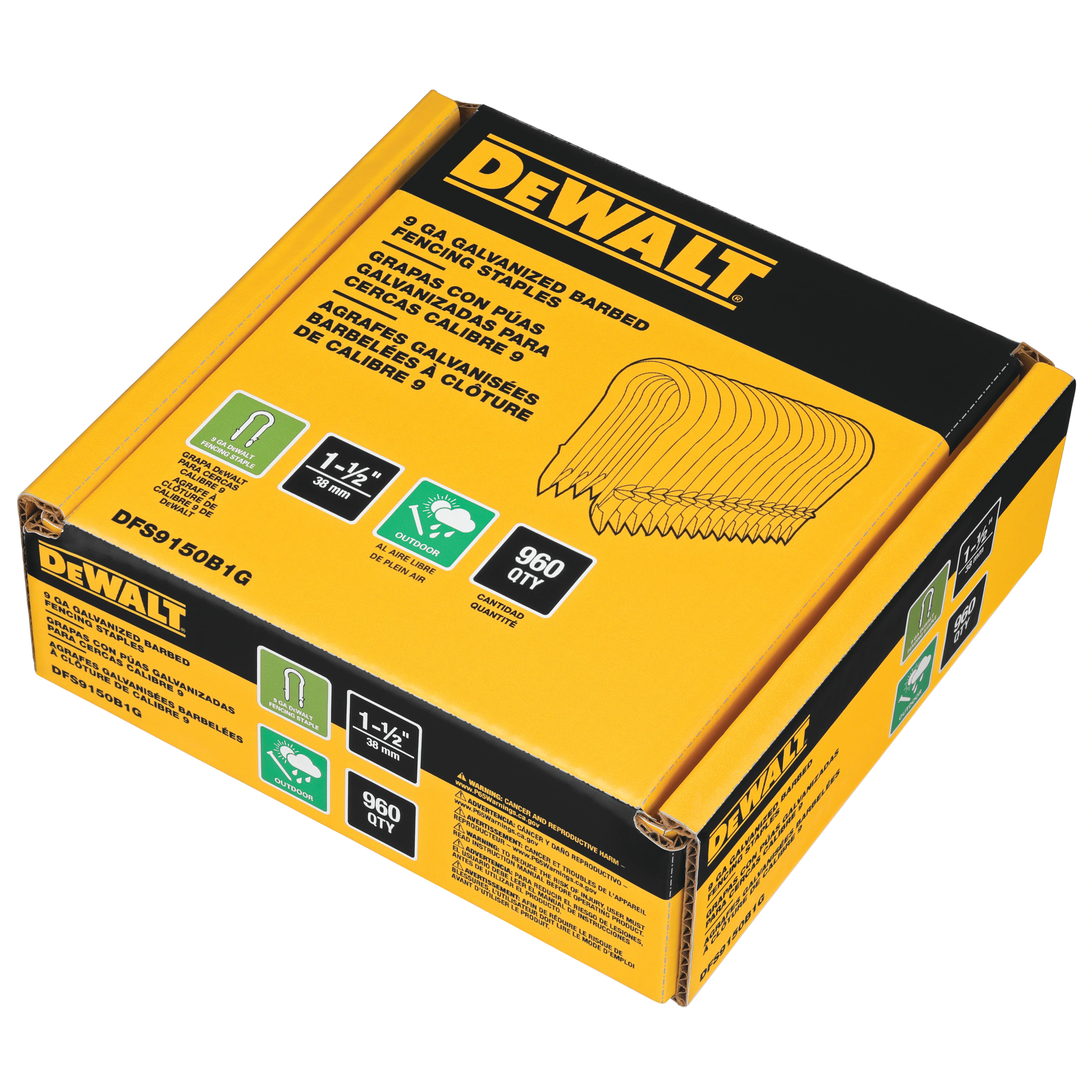 Dewalt spony pro aku sponkovačka DFS9150 B1G