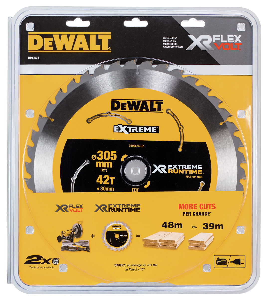 Pilový kotouč Dewalt XR FLEXVOLT DT99574