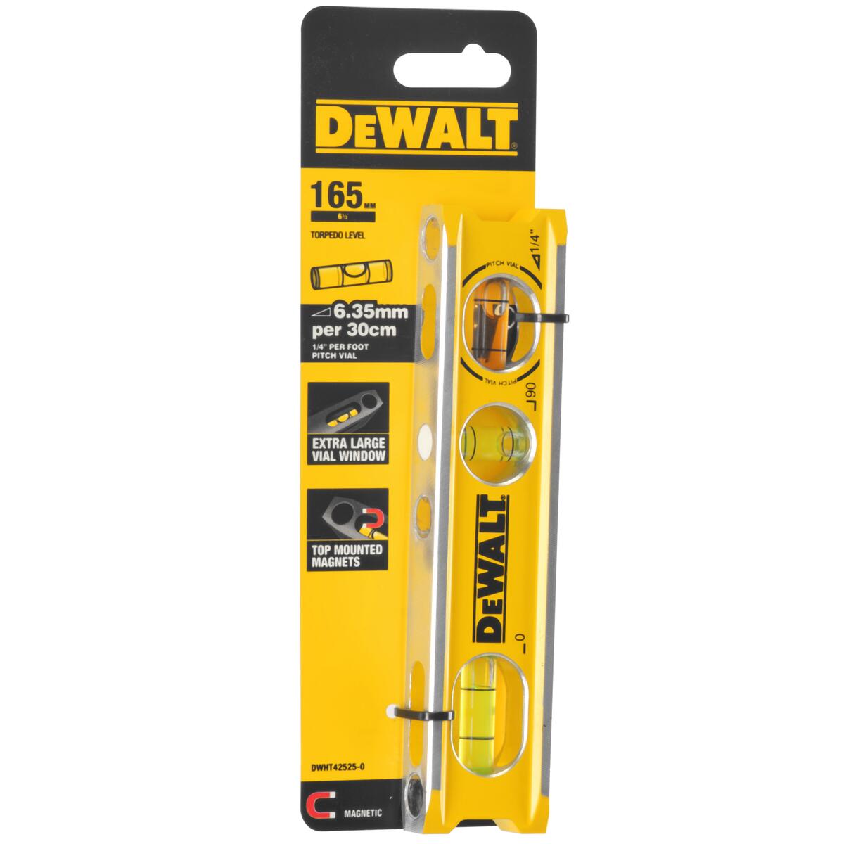 16,5 cm mini magnetická vodováha Dewalt DWHT42525-0