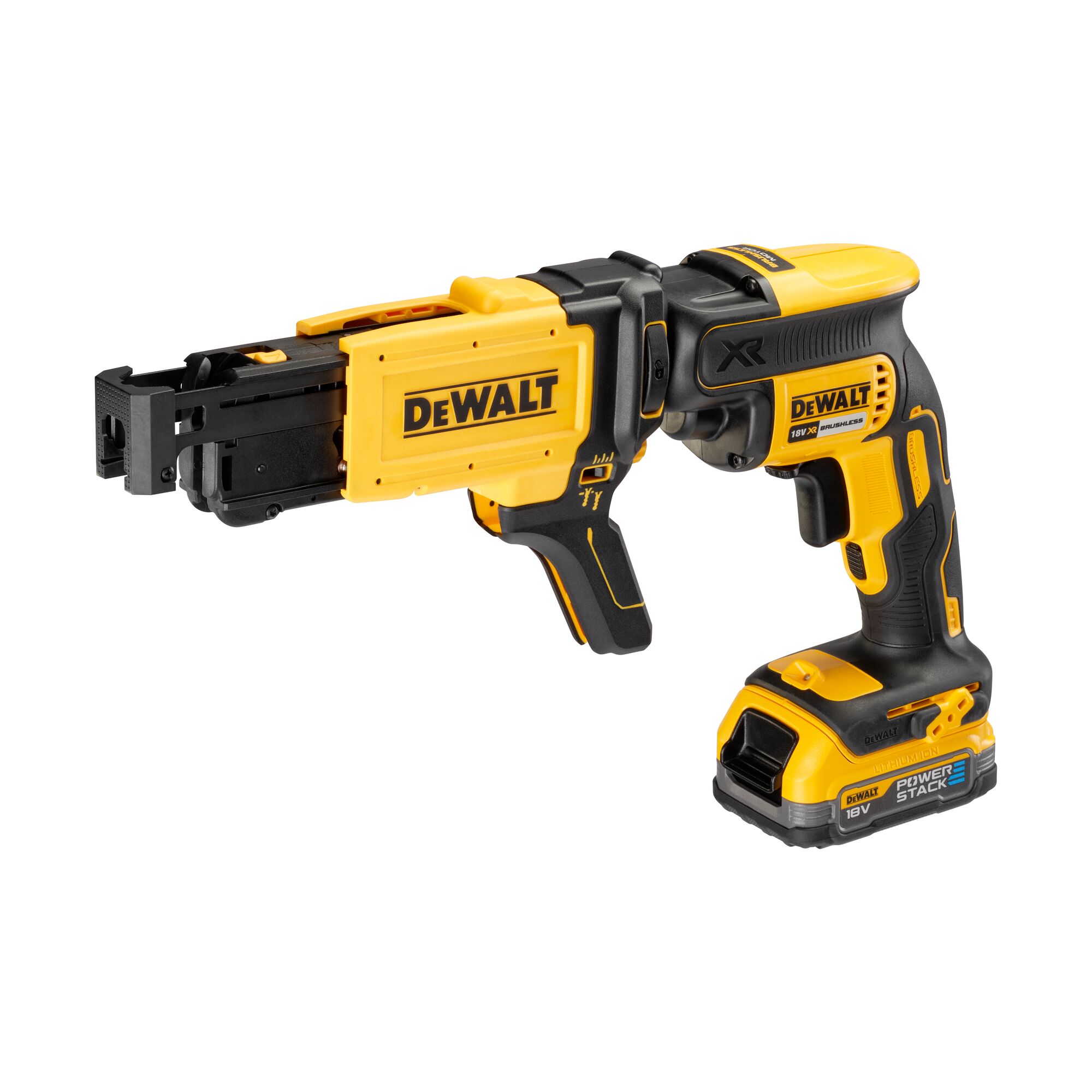 Dewalt bezuhlíkový sadrokartonářský šroubovák DCF620 E1K