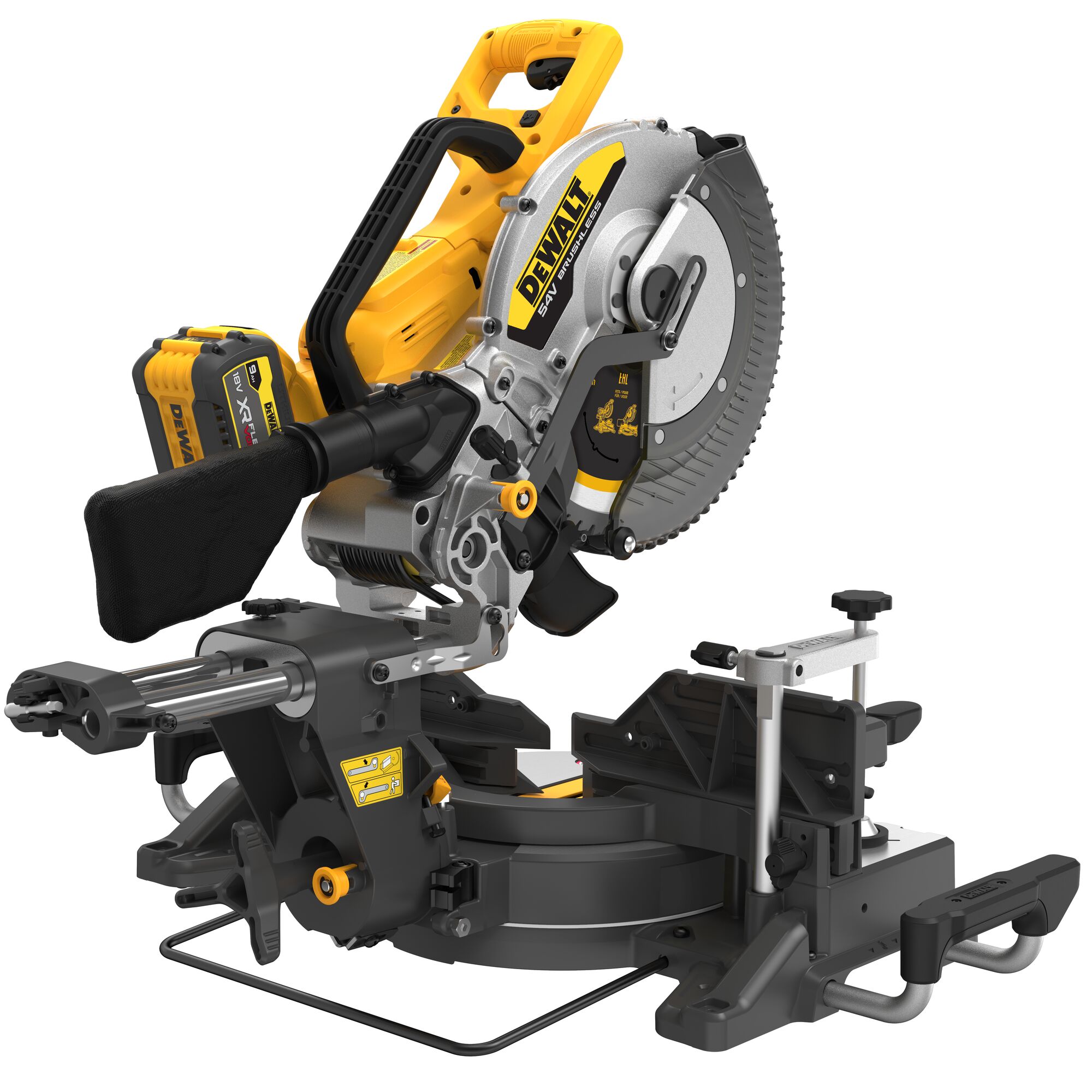 Pokosová aku pila FLEXVOLT 54V Dewalt DCS781 X2