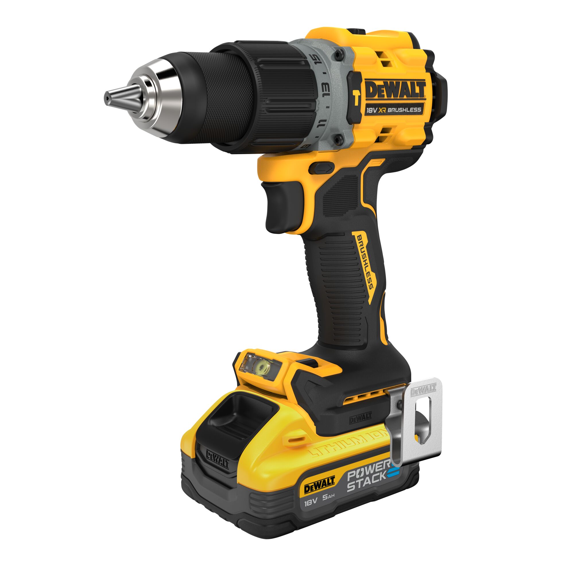 Bezuhlíková aku příklepová vrtačka DeWalt DCD805 H2T