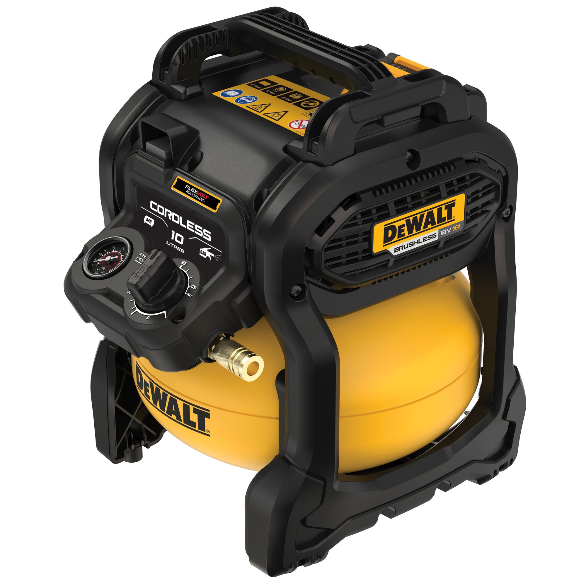 Aku vzduchový kompresor 10l Dewalt DCC1018 N