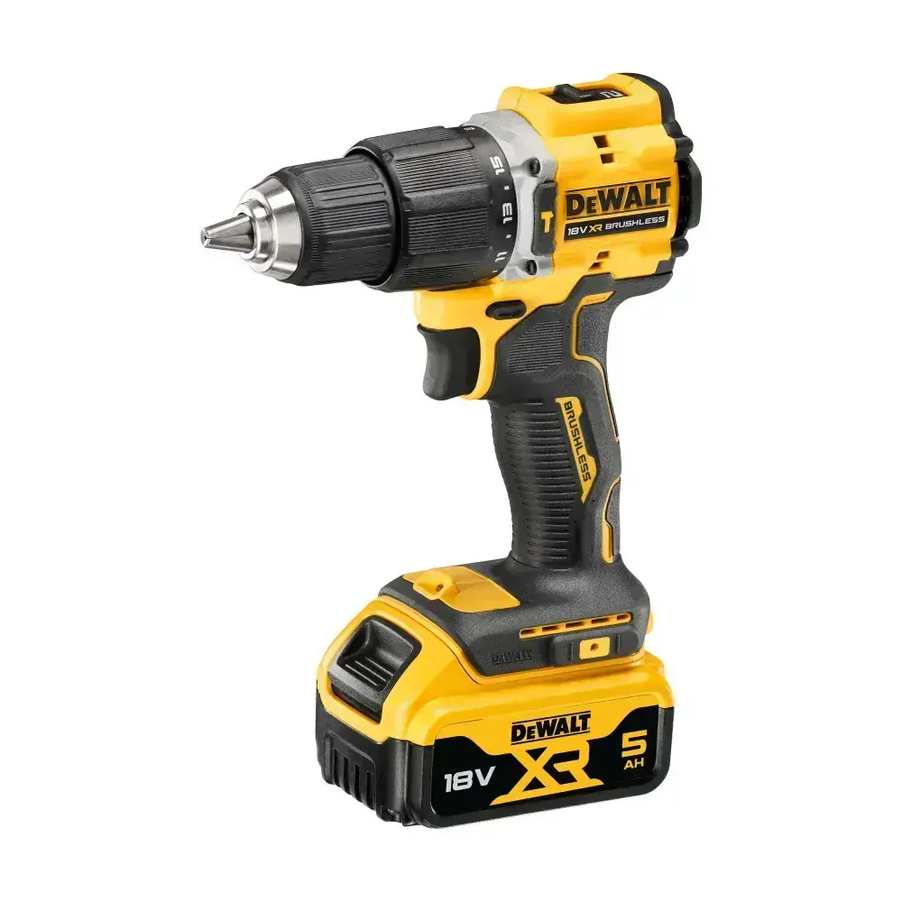 Bezuhlíková aku příklepová vrtačka DeWalt DCD100Y P2T