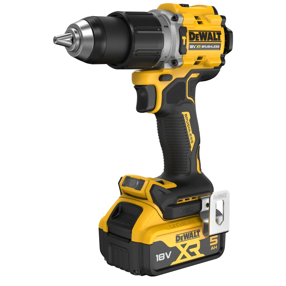 Bezuhlíková aku příklepová vrtačka DeWalt DCD805 P2T