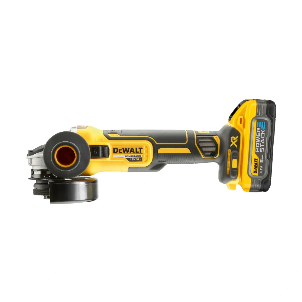 Bezuhlíková úhlová bruska Dewalt DCG409 H2T