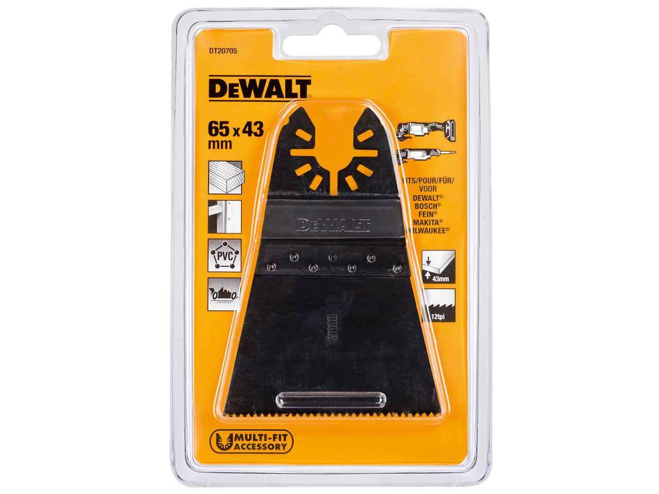 Pilový list pro rychlé řezy do  dřeva  DeWalt DT20705