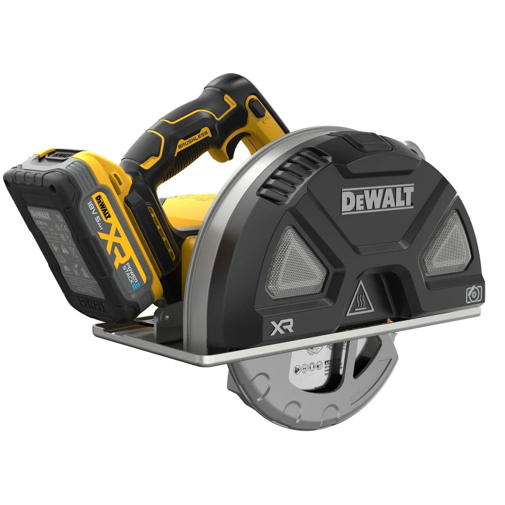 Dewalt kotoučová pila pro řezání kovů DCS383 N