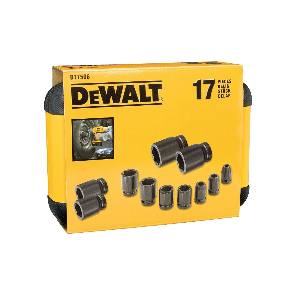 Sada 17 hlavic Dewalt DT7506