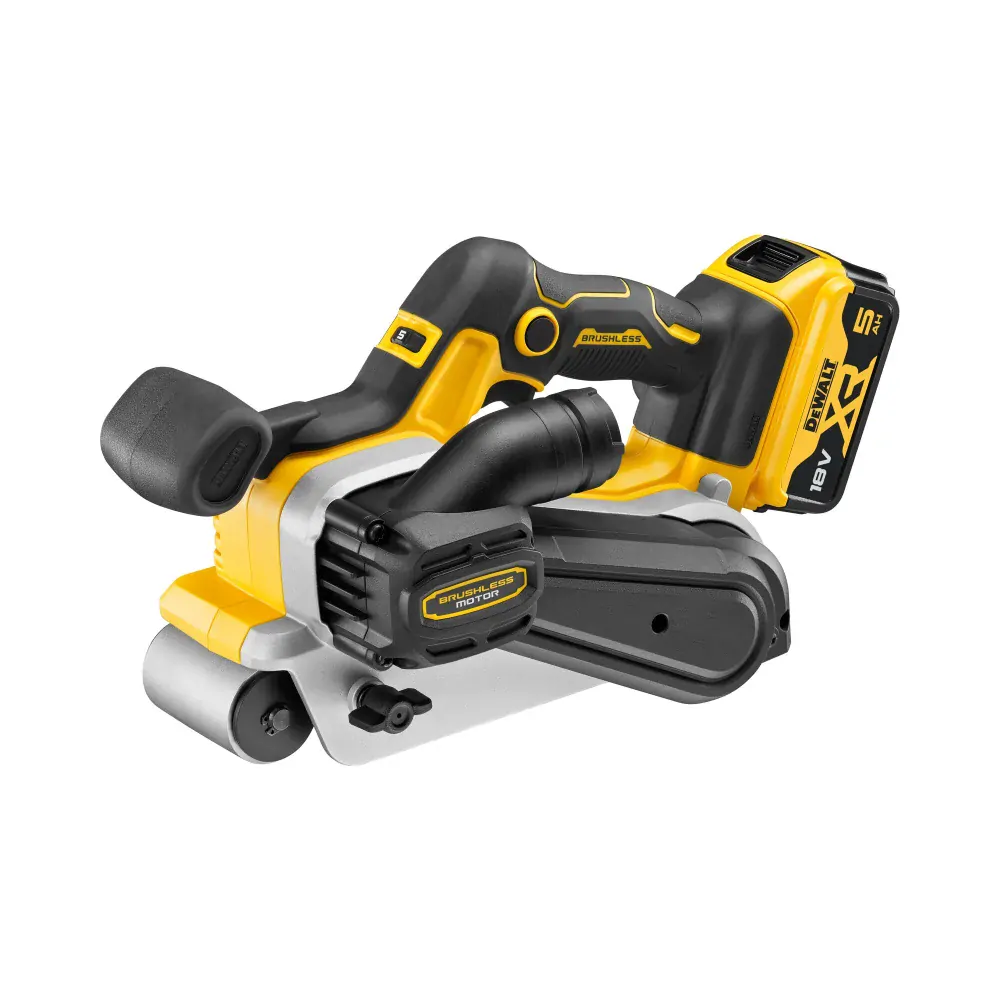 Elektronická aku pásová bruska 75x533 mm Dewalt DCW220 NT