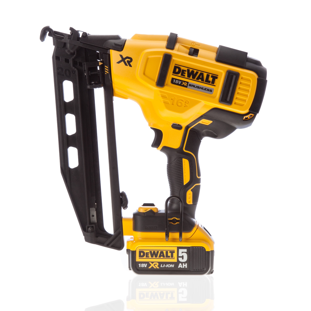 Bezuhlíková dokončovací nastřelovací pistole DeWalt  DCN660 P2