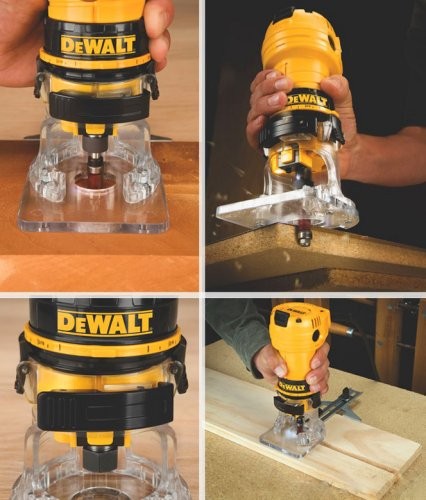 Ohraňovací frézka Dewalt DWE6005