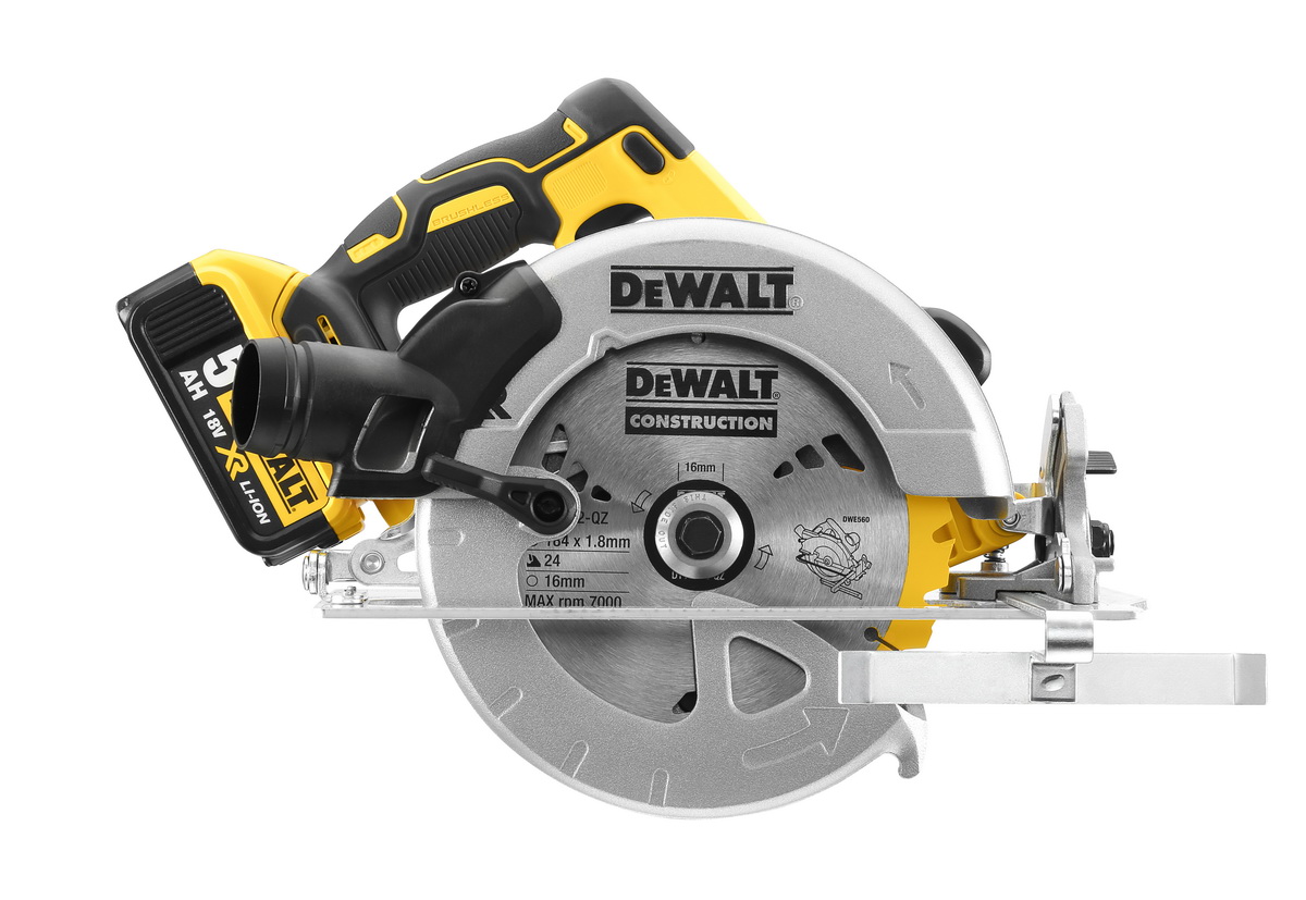 Dewalt bezuhlíková pila DCS570 NT