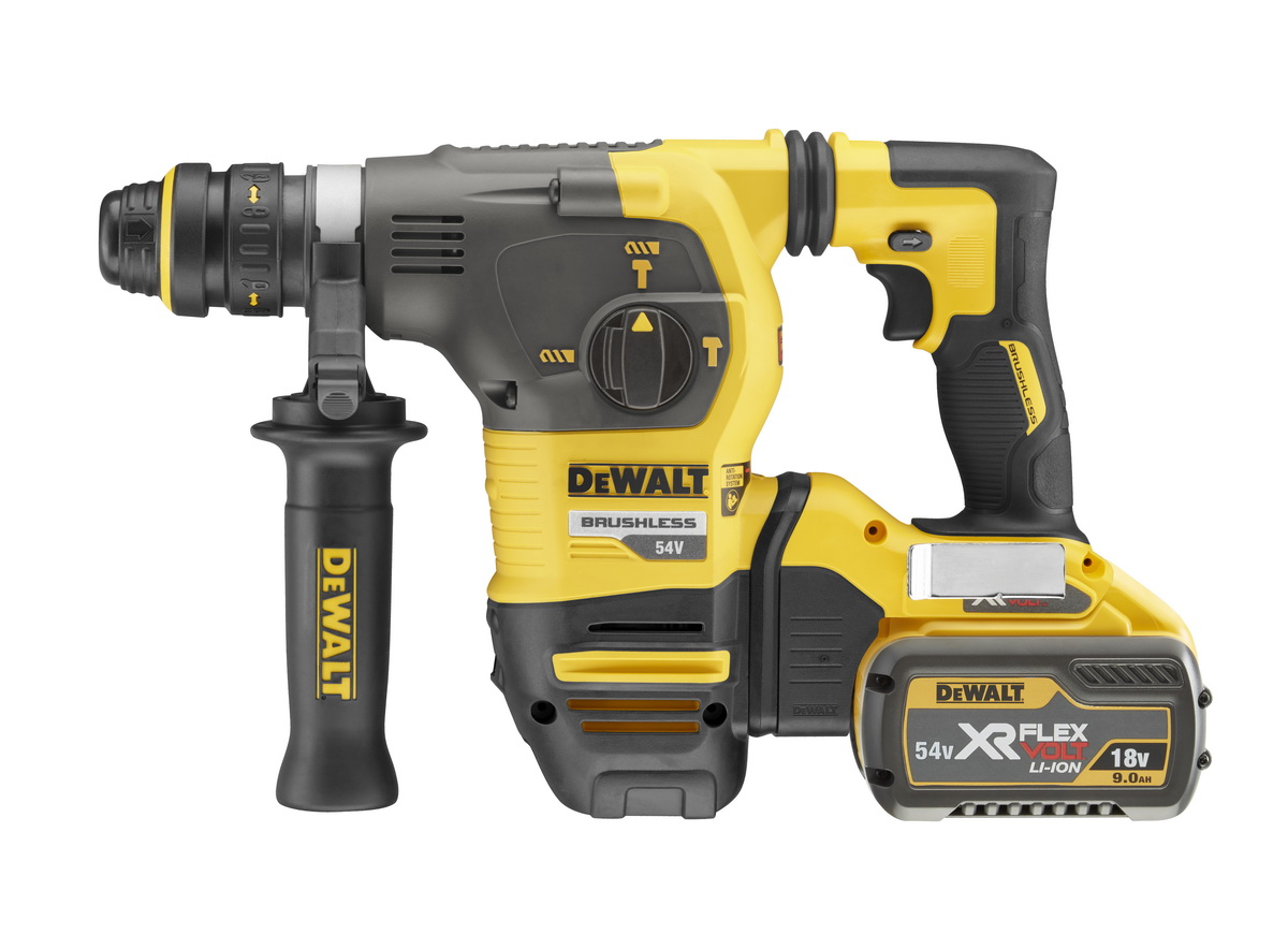 Kombinované kladivo s integrovaným odsávacím systémem 54V Dewalt DCH335 X2