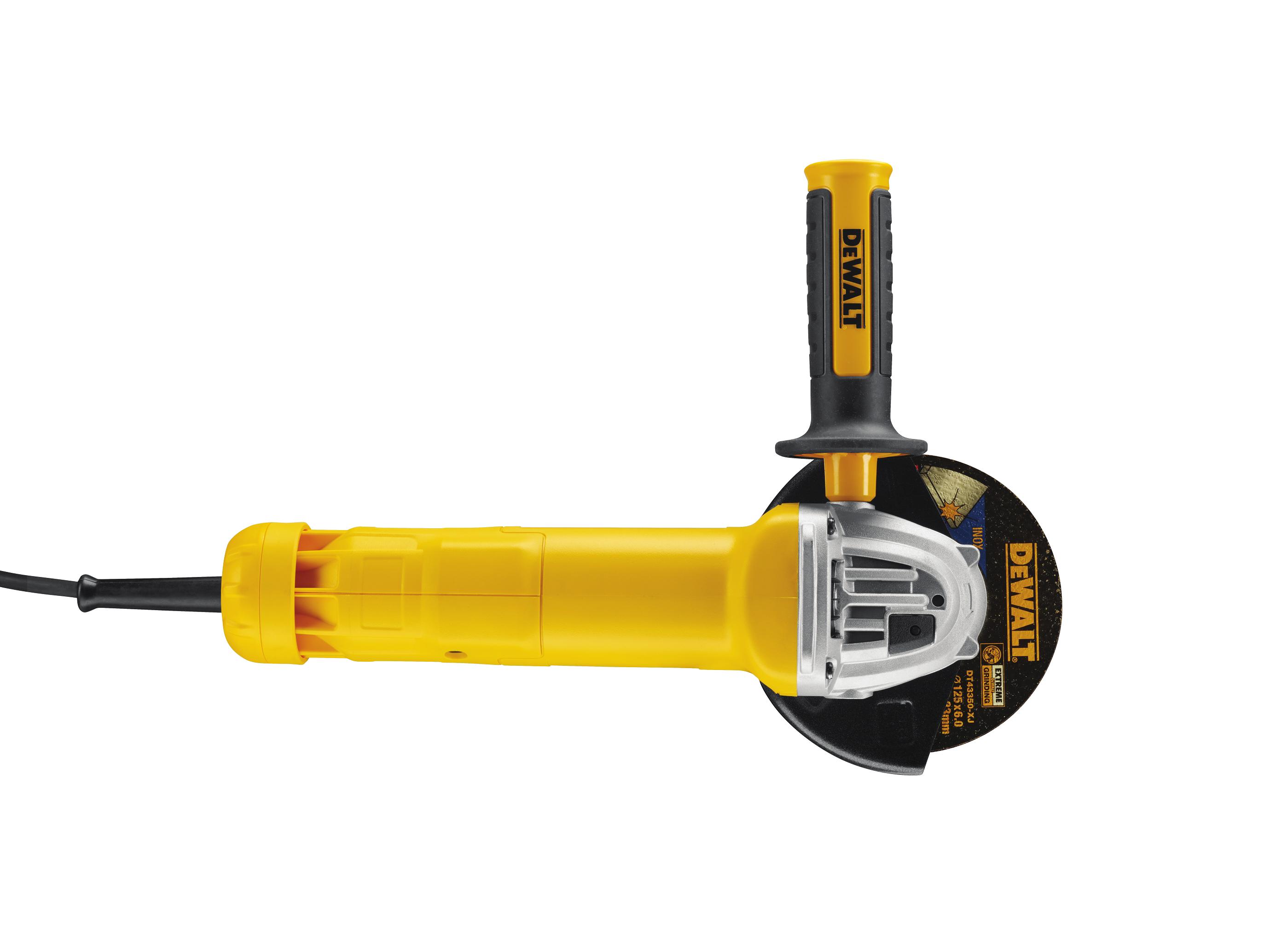 Úhlová bruska DeWalt s páčkovým spínačem DWE4203 - 125 mm