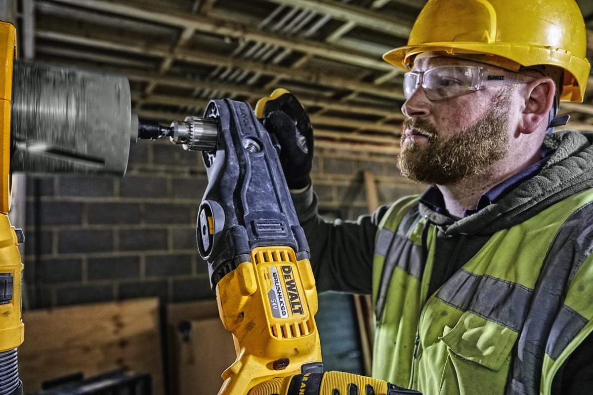 Pravouhlá vrtačka FLEXVOLT 54V Dewalt DCD470 N