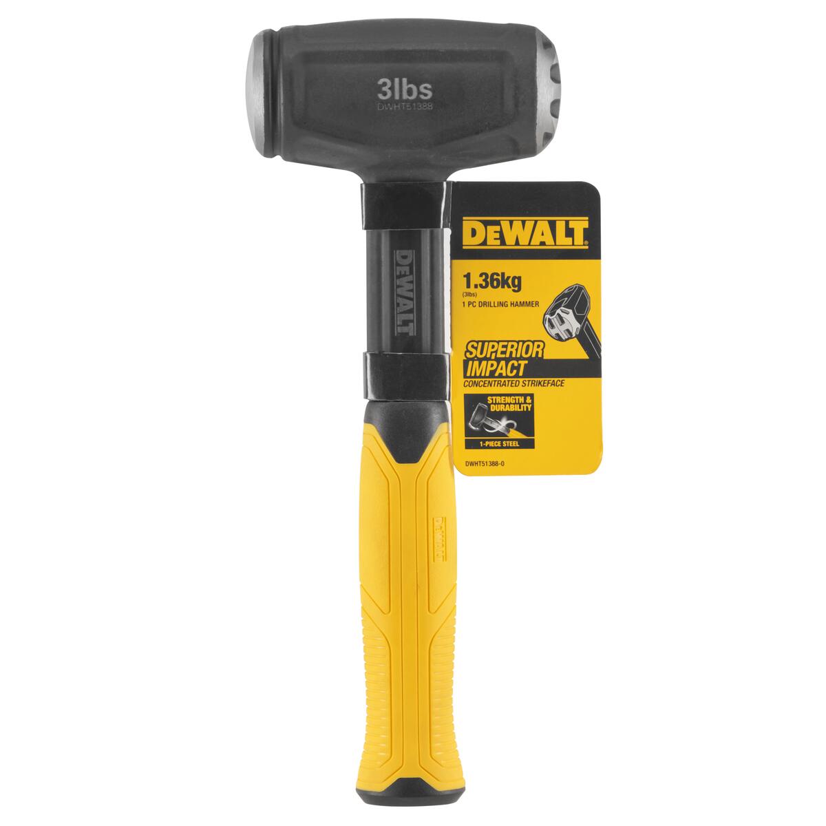  Zatloukací perlík Dewalt EXOCORE 1,4 kg DWHT51388-0