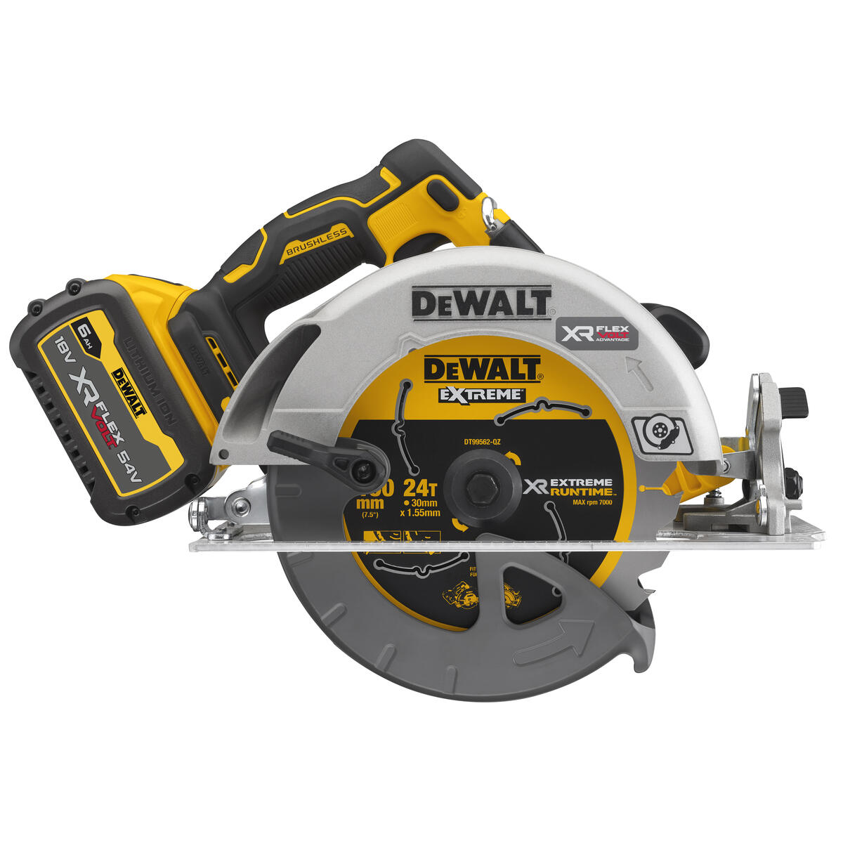 Dewalt bezuhlíková pila DCS573 T1 