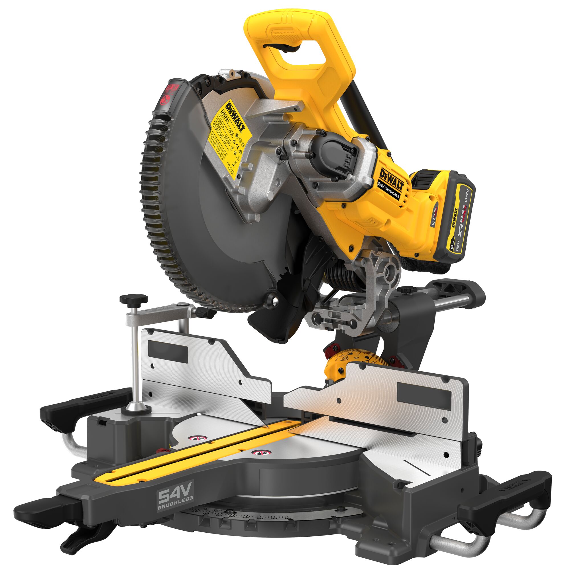 Pokosová aku pila FLEXVOLT 54V Dewalt DCS781 X2