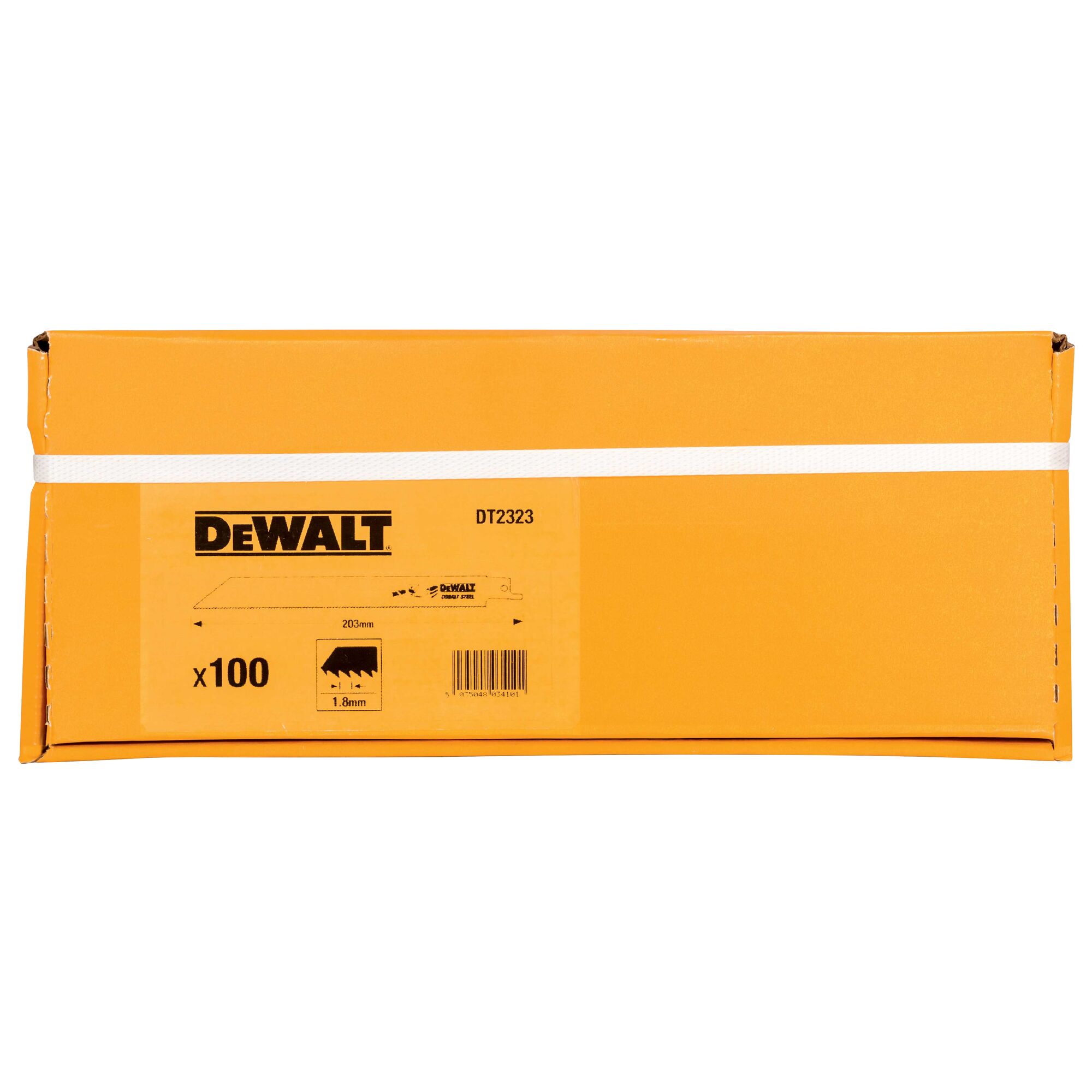 Sada bimetalových pilových plátků pro řezání kovu Dewalt DT2323 - 10 ks