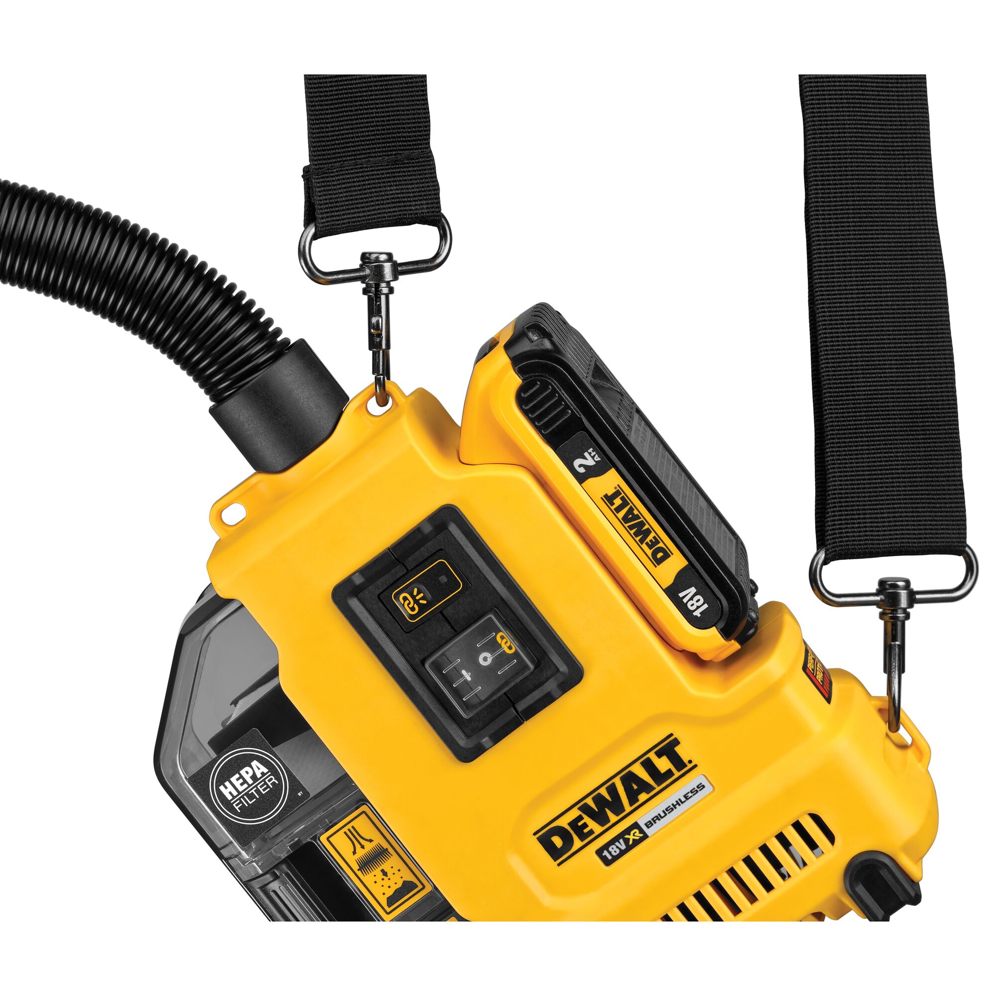 DeWALT aku odsávač prachu 18V DWH161N