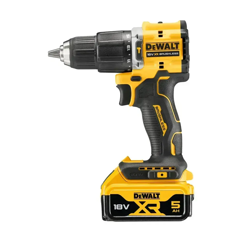 Bezuhlíková aku příklepová vrtačka DeWalt DCD100Y P2T