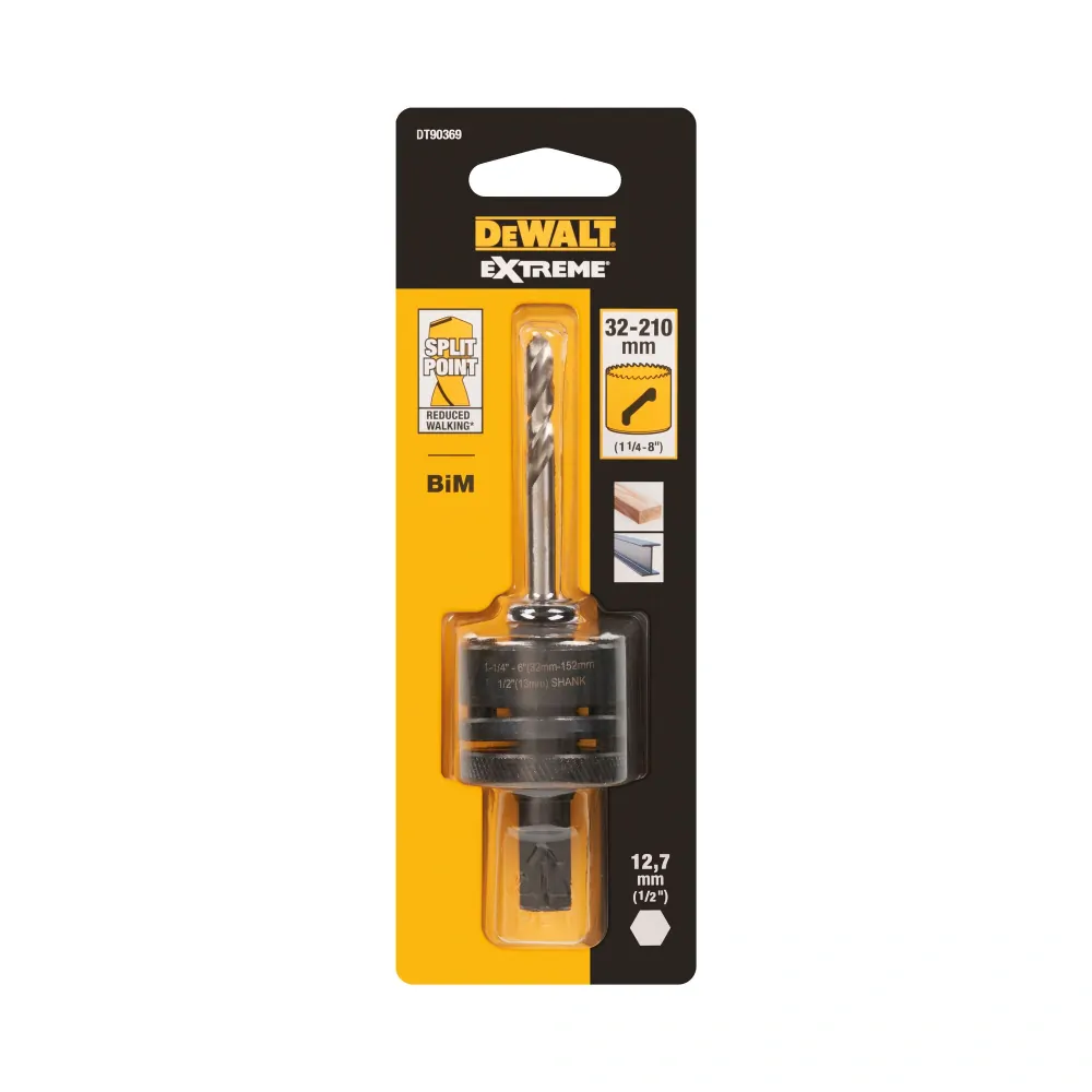 Dewalt upínací trn a středový vrták 32-210 mm DT90369