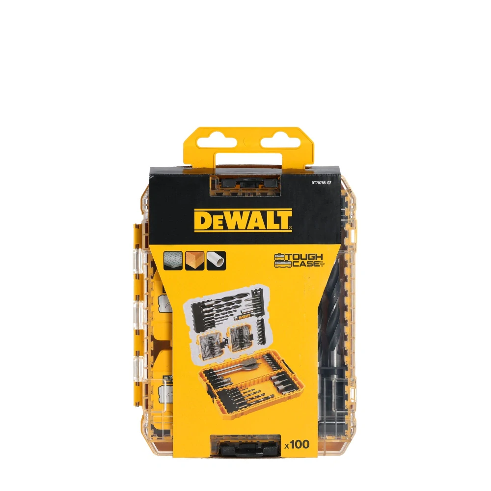 100dílná Dewalt sada vrtáků a bitů DT70785