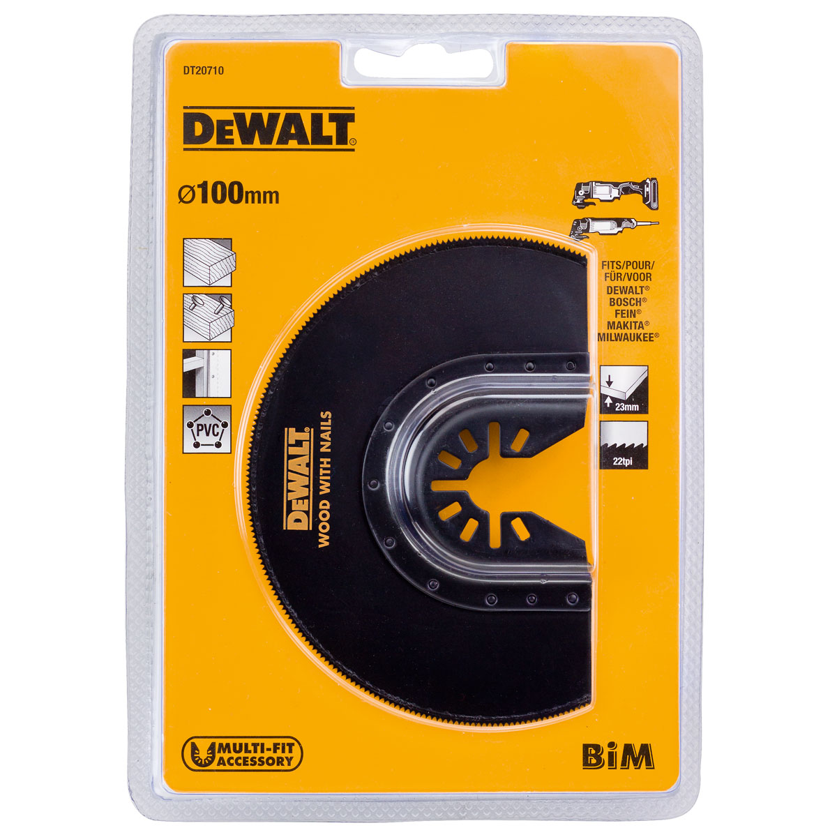 Pilový list na srovnávací řezy  DeWalt DT20710