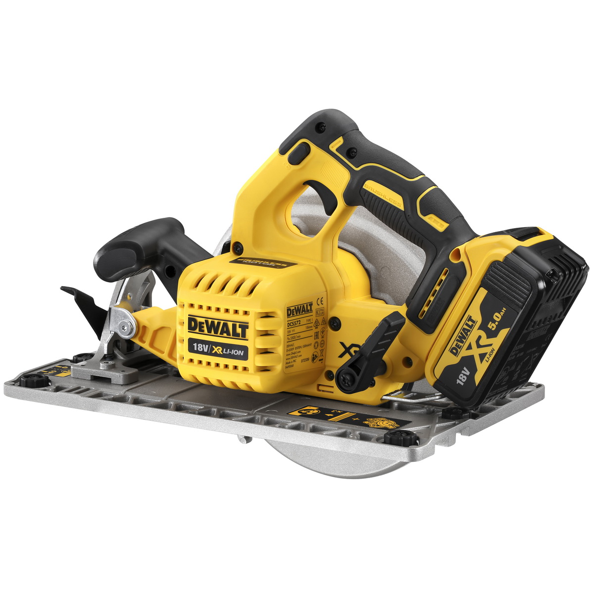 Dewalt bezuhlíková pila DCS572 P2 