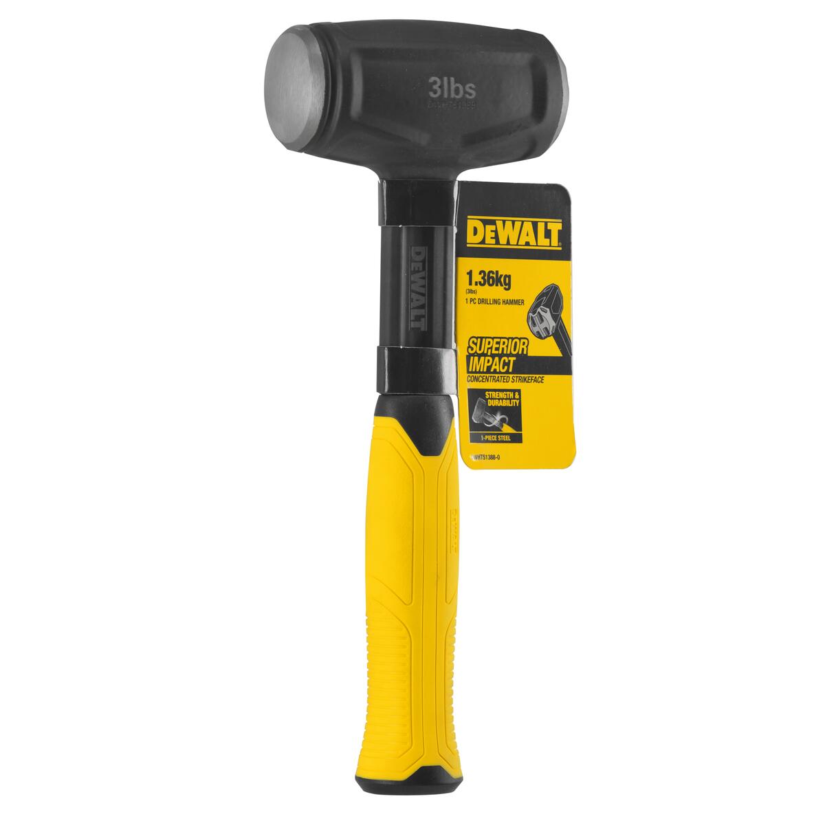  Zatloukací perlík Dewalt EXOCORE 1,4 kg DWHT51388-0