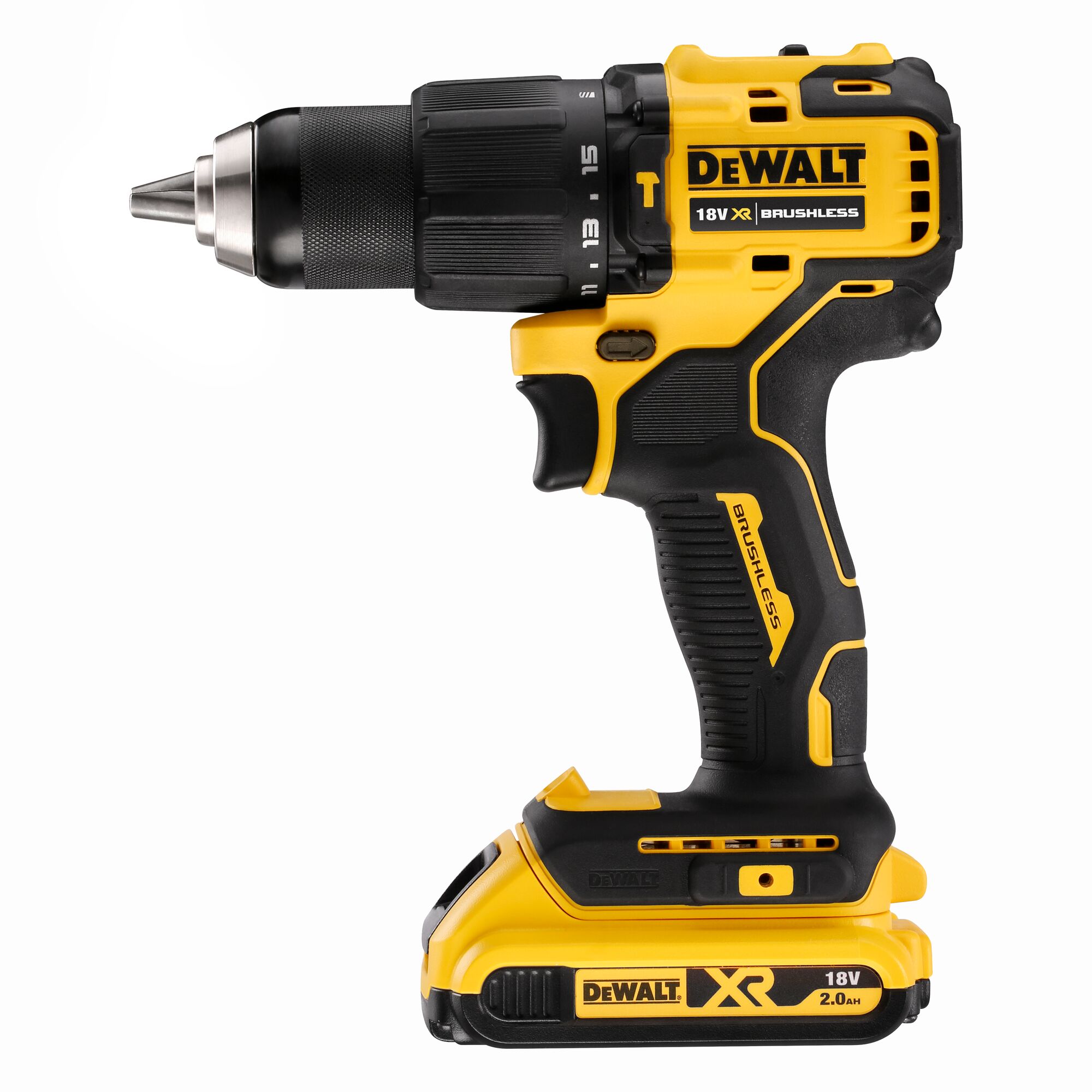 Bezuhlíková aku příklepová vrtačka DeWalt  DCD709 D2