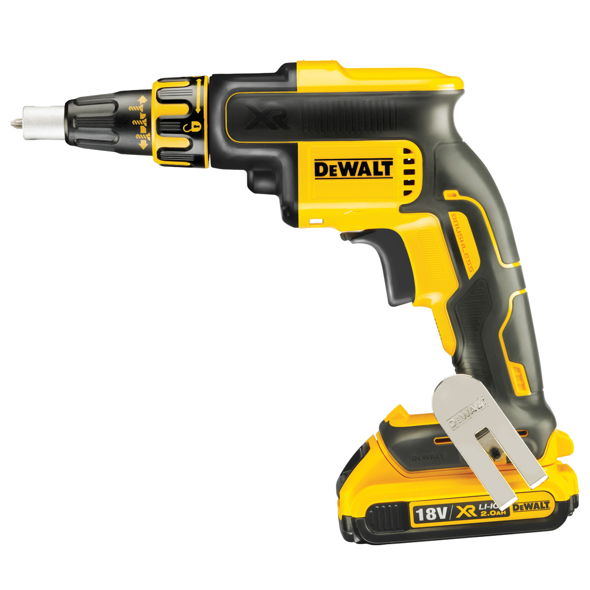 Dewalt bezuhlíkový sadrokartonářský šroubovák DCF620 D2K